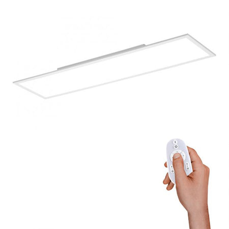 LED panel, white, 120x30cm, flat, CCT, dimmable, ceiling light