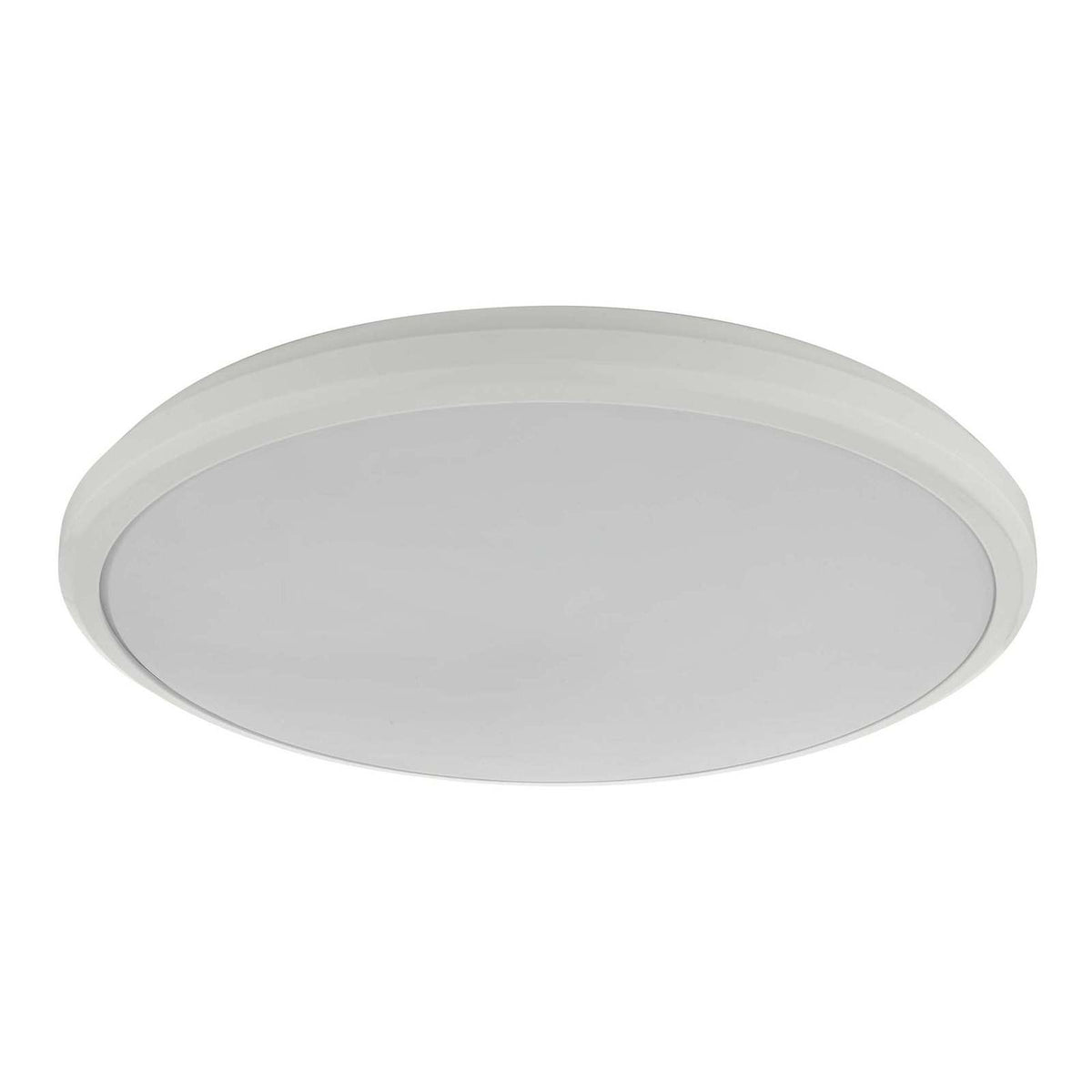 Emmett Bathroom Flush White Acrylic IP44 LED