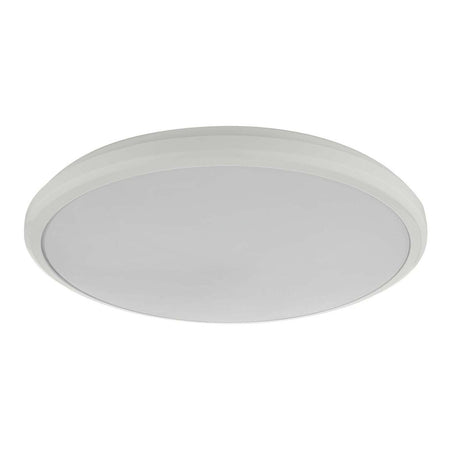 Emmett Bathroom Flush White Acrylic IP44 LED