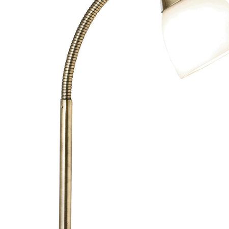 Touch Table Lamp Ab - White Glass